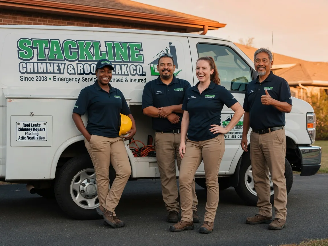 Chimney flashing repair company in Carlisle, IA